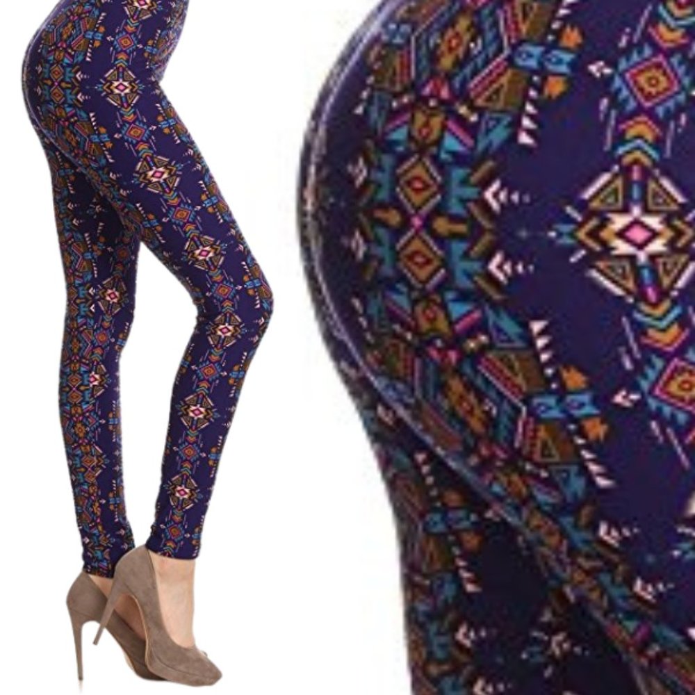 Leggings - Butter Soft US Women's Size 3-14 - Indian Princess